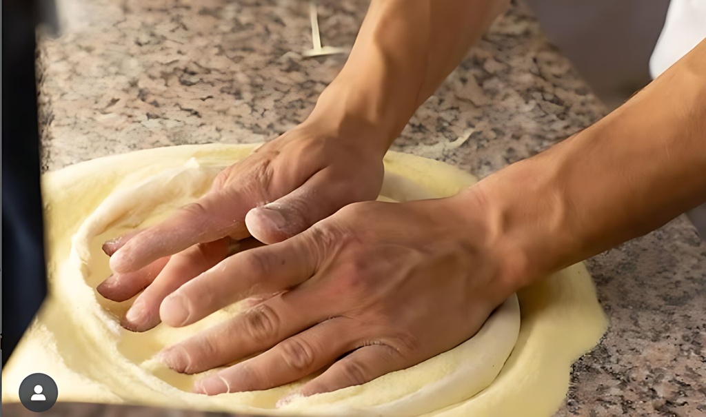 Long-fermented dough